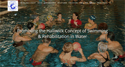 Desktop Screenshot of halliwick.org