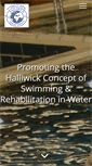 Mobile Screenshot of halliwick.org